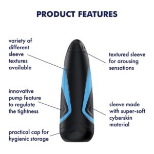 Satisfyer Men One - Masturbator automat, waterproof