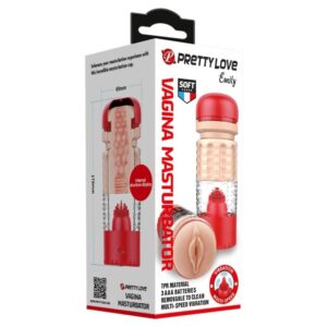 Pretty Love Emily - Masturbator Automat, cu Vibratii