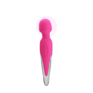 Pretty Love Antony – Vibrator Wand Masaj, Silicon Premium, Functie Incalzire, Ø 4.8 cm