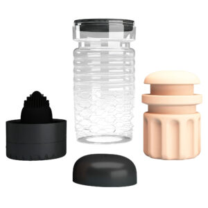 Pretty Love Emily – Masturbator Realist Tip Vagin, Waterproof, ABS premium, Functie de Vibratie