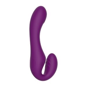 Xocoon Pulse Vibe - Vibrator Strapless Strapon, cu telecomanda, waterproof, pentru cupluri