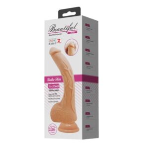 Beautiful Jack – Dildo Vibrator Realistic, cu Ventuza, Control prin Telecomanda, ABS Premium, 27 cm, Ø 5 cm
