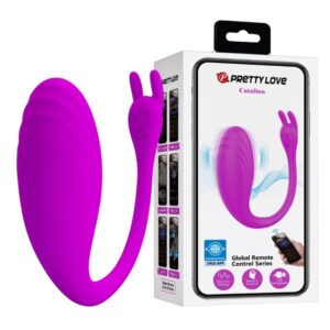 Pretty Love Catalina – Ou Vibrator, Control la Distanta, Vibratii intense, Silicon, Ø 3 cm