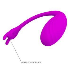 Pretty Love Catalina – Ou Vibrator, Control la Distanta, Vibratii intense, Silicon, Ø 3 cm