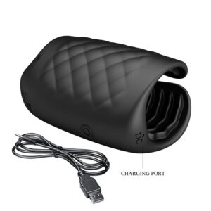 Pretty Love Vibrating Glans Trainer - Masturbator automat cu 10 moduri de vibratii, silicon premium, waterproof