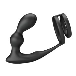 Pretty Love Marshall – Inel Penis cu Stimulator Prostata cu Telecomanda, 12 moduri de Vibratii, Silicon