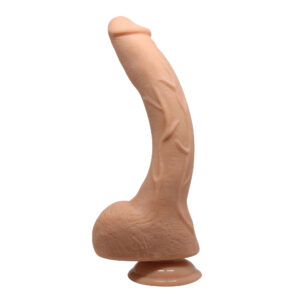 Beautiful Jack – Dildo Vibrator Realistic, cu Ventuza, TPR moale, 27 cm, Ø 5 cm