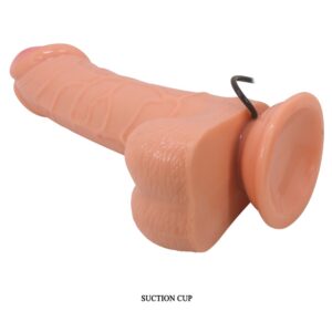 Barbara Ken – Dildo Realistic cu Telecomanda si Vibratii, ABS Premium, 21 cm, Ø 4.7 cm
