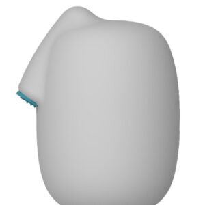 VIBEGGS Candy Curves - Masturbator 2 in 1, Autolubrifiant, cu Vibrator Bullet și Funcție de Stimulator Clitoridian