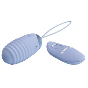 Pretty Love Jessica Blue – Ou Vibrator cu Telecomanda, Waterproof, Silicon premium, 12 moduri vibratie, Ø 3.3 cm