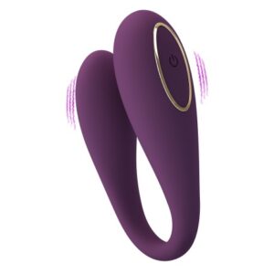 Pretty Love August Purple – Vibrator Stimulare Clitoris si Punctul G, Silicon, Control prin Aplicatie, Mov, Ø 2.7 cm