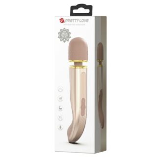 Pretty Love Interesting Massager Gold - Vibrator Wand masaj