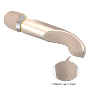 Pretty Love Interesting Massager Gold - Vibrator Wand masaj