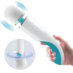 Pretty Love Berlas – Vibrator Wand Masaj, Silicon, Waterproof, 7 Moduri de Vibratii, Ø 5.8 cm