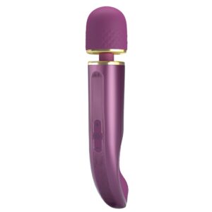 Pretty Love Colorful Massager – Vibrator Wand Masaj, Silicon, Waterproof, 7 Moduri de Vibratii, Ø 4.8 cm
