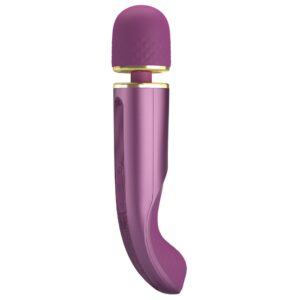 Pretty Love Colorful Massager – Vibrator Wand Masaj, Silicon, Waterproof, 7 Moduri de Vibratii, Ø 4.8 cm