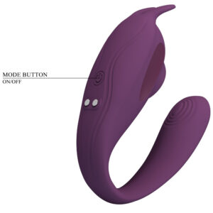 Pretty Love Shey – Vibrator Stimulare Clitoris si Punctul G, Control prin Aplicatie, Waterproof, Ø 3.4 cm
