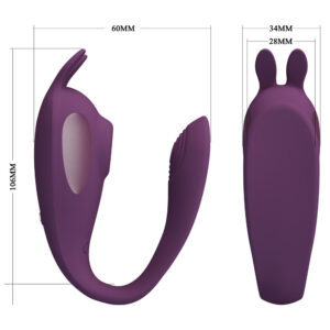 Pretty Love Shey – Vibrator Stimulare Clitoris si Punctul G, Control prin Aplicatie, Waterproof, Ø 3.4 cm