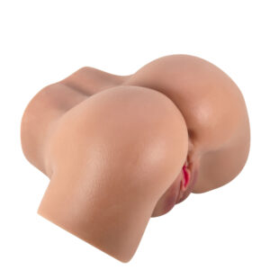 Crazy Bull Hailey – Masturbator Realistic Tip Vagin si Anus, cu Vibratii si Telecomanda, TPR Moale, Waterproof