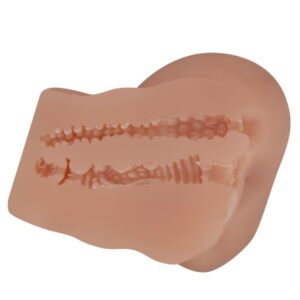 Crazy Bull Hailey – Masturbator Realistic Tip Vagin si Anus, cu Vibratii si Telecomanda, TPR Moale, Waterproof