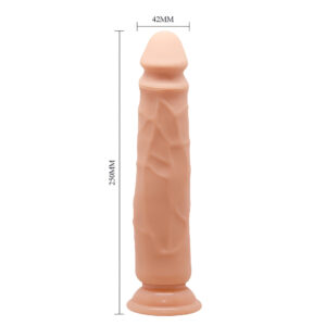 Barbara Alcmene – Dildo Realistic, Stimulare Punctul G, TPR Moale, 25 cm, Ø 4.2 cm