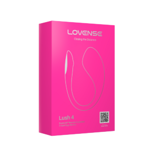 Lovense Lush 4 wearable – Vibrator Stimulare Clitoris si Punctul G, Control prin aplicatie, 10 cm, Ø 3,7 cm