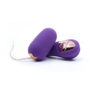 Nu Sensuelle Petite Egg – Ou Vibrator cu Telecomanda, Waterproof, Silicon premium, 15 moduri vibratie, mov