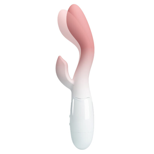 Pretty Love Brigthy – Vibrator Rabbit Waterproof, Silicon, Punctul G, 20 cm, Ø 3.4 cm