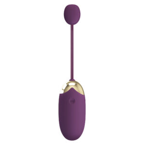 Pretty Love Abner Purple – Ou Vibrator cu Vibratii intense, Control prin Aplicatie, Silicon, Ø 3.3 cm