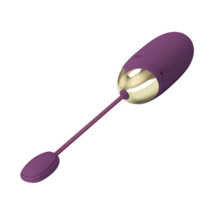 Pretty Love Abner Purple – Ou Vibrator cu Vibratii intense, Control prin Aplicatie, Silicon, Ø 3.3 cm