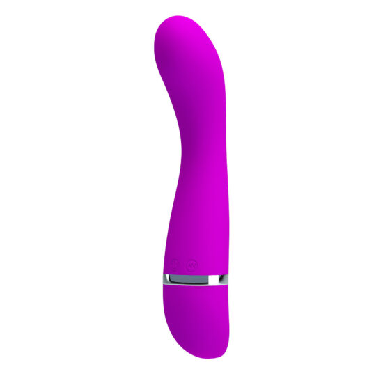 Pretty Love Cvelyn Purple – Vibrator Punctul G Waterproof, 30 Functii de Stimulare, Silicon, 19.8 cm, Ø 3.4 cm