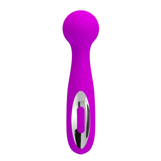 Pretty Love Wade – Vibrator Wand Masaj, Silicon Premium, 12 Functii de Vibratie, Ø 3.1 cm