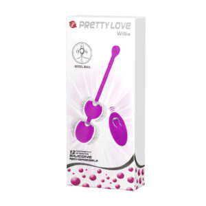 Pretty Love Willie Pink – Bile Exercitii Kegel, cu Telecomanda