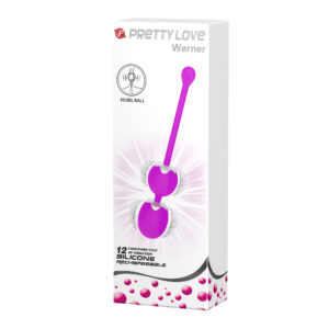 Pretty Love Werner Pink – Bile Exercitii Kegel, cu Vibratii