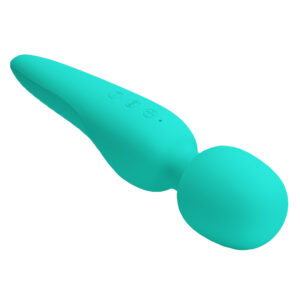 Pretty Love Meredith Green – Vibrator Wand Masaj, Silicon, Waterproof, 21.5 cm, Ø 5 cm