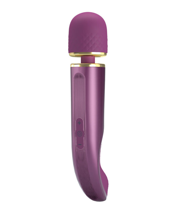 Pretty Love Colorful Massager – Vibrator Wand Masaj, Silicon, Waterproof, 7 Moduri de Vibratii, Ø 4.8 cm