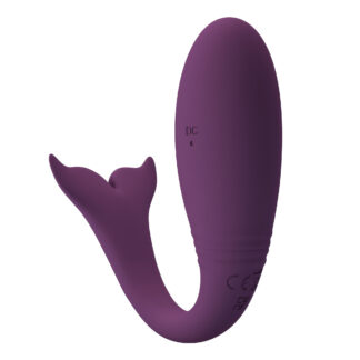 Pretty Love Jayleen Purple – Vibrator Stimulare Clitoris si Punctul G, Control prin Aplicatie, 10 cm, Ø 3.3 cm
