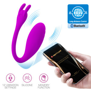 Pretty Love Catalina – Ou Vibrator, Control la Distanta, Vibratii intense, Silicon, Ø 3 cm