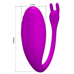 Pretty Love Catalina – Ou Vibrator, Control la Distanta, Vibratii intense, Silicon, Ø 3 cm