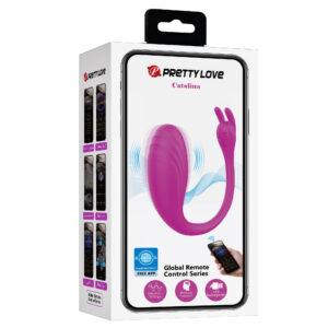 Pretty Love Catalina – Ou Vibrator, Control la Distanta, Vibratii intense, Silicon, Ø 3 cm