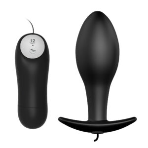 Ultra Dual – Strap On Dublu cu Dildo Realistic si Vibratii, Control prin Telecomanda, 17.5 cm, Ø 4.5 cm