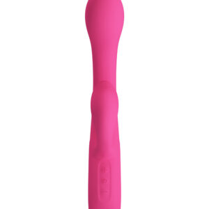 Pretty Love Fritz – Vibrator Rabbit Waterproof, Silicon Premium, Roz, 12 Moduri de Vibratii, 19.8 cm, Ø 3.4 cm