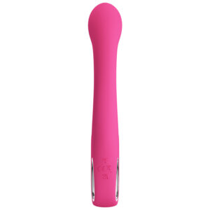 Pretty Love Fritz – Vibrator Rabbit Waterproof, Silicon Premium, Roz, 12 Moduri de Vibratii, 19.8 cm, Ø 3.4 cm