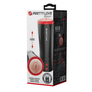 Pretty Love Ozzy – Masturbator Automat Realist Tip Vagin, Textura Naturala, Waterproof