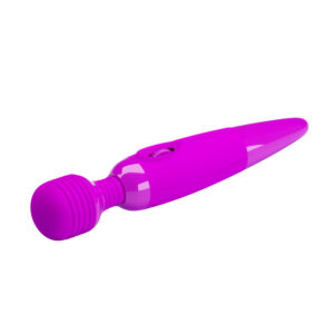Pretty Love Power Purple – Vibrator Wand Masaj, Silicon Premium, Ø 4.5 cm