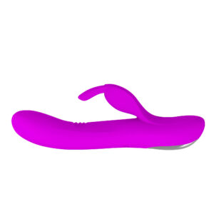 Pretty Love Dylan Purple – Vibrator Rabbit Waterproof, Silicon Premium, 21 cm, Ø 3.5 cm