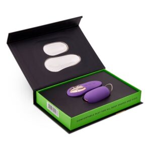 Nu Sensuelle Petite Egg – Ou Vibrator cu Telecomanda, Waterproof, Silicon premium, 15 moduri vibratie, mov
