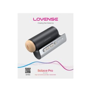 Lovense Solace Pro - Masturbator Barbati Automat, Thrusting, Smart App, Music Sync