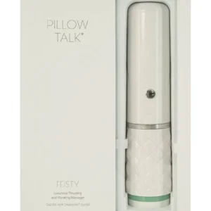 Pillow Talk - Feisty - Thrusting Vibrator - Mint