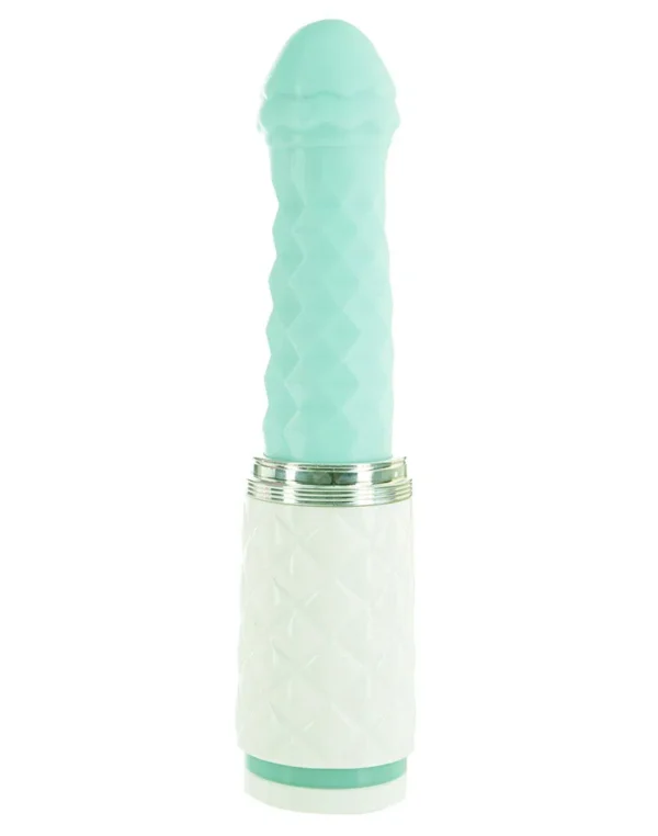 Pillow Talk - Feisty - Thrusting Vibrator - Mint